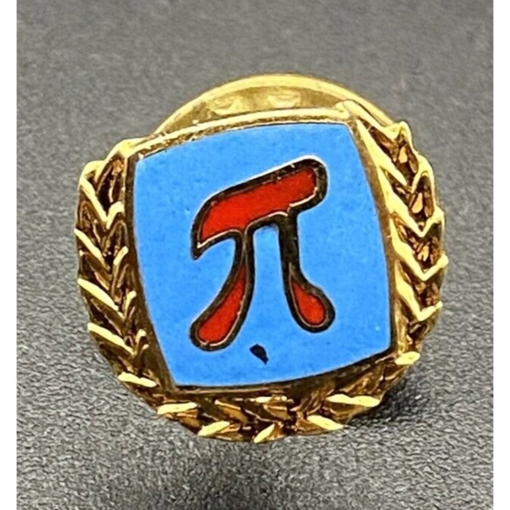 Vintage Lapel Pin Hughes Aircraft Company Pi Wreath